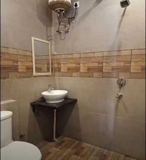 Bathroom in 3 BHK Apartment at Sunshine Enclave, Vip Road – for Rent