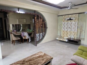 Living Room in 2.5 BHK Apartment at Shree Satya Shankar Residency, Manpada – for Rent