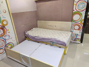 Bedroom in 2.5 BHK Apartment at Shree Satya Shankar Residency, Manpada – for Rent