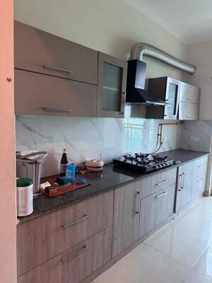 Kitchen in 4 BHK Apartment at Affinity Greens, International Airport Road – for Rent