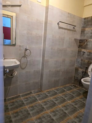 Bathroom in 2 BHK Apartment at PSR Krish Kamal, Electronic City Phase I – for Rent