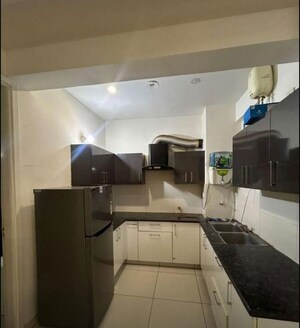 Kitchen in 2 BHK Apartment at Highland Park Chandigarh, Bhabat – for Rent