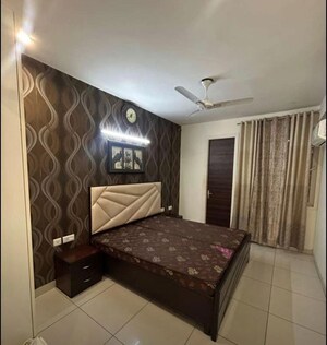 Bedroom in 2 BHK Apartment at Highland Park Chandigarh, Bhabat – for Rent