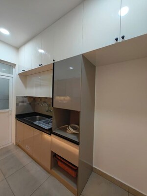 Kitchen in 3 BHK Apartment at Purva Atmosphere, Thanisandra Main Road – for Rent
