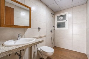 Bathroom in 3 BHK Apartment at Prestige Finsbury Park Hyde, Bagaluru – for Rent