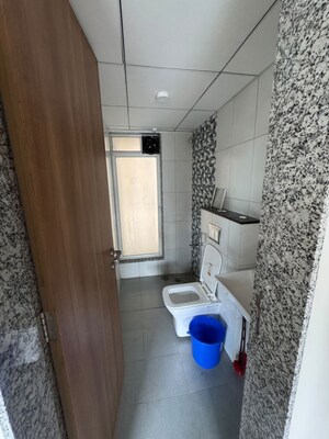 Bathroom in 2 BHK Apartment at Godrej Upavan, Themghar – for Rent