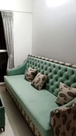 Living Room in 1.5 BHK Apartment at Lodha Upper Thane, Anjur – for Rent