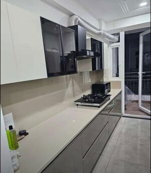 Kitchen in 3 BHK Apartment at The Ananta Aspire, Utrathiya – for Rent