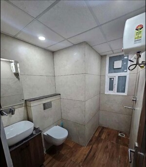 Bathroom in 3 BHK Apartment at The Ananta Aspire, Utrathiya – for Rent