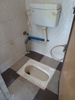 Bathroom in 1 BHK Apartment at Surya Kiran CHS Ghansoli, Ghansoli – for Rent