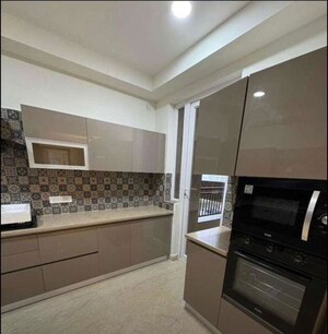 Kitchen in 3 BHK Apartment at Maya Green Lotus Utsav, International Airport Road – for Rent