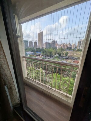 Balcony in 2 BHK Apartment at KM Horizon Exotica, Haware City – for Rent