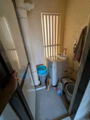 Staircase in 2 BHK Apartment at KM Horizon Exotica, Haware City – for Rent