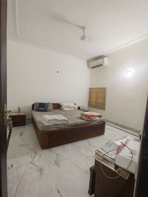 Bedroom in 3 BHK Builder Floor at Malviya Nagar – for Rent