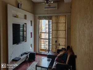 Living Room in 2 BHK Apartment at K Raheja Heights, Malad East – for Rent