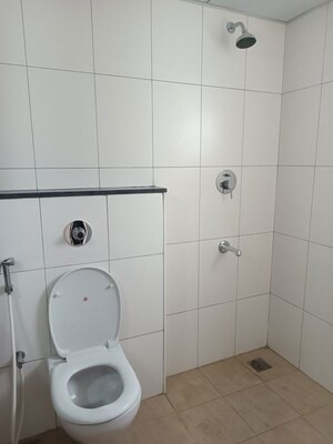 Bathroom in 2.5 BHK Apartment at Godrej Aqua, International Airport Road – for Rent