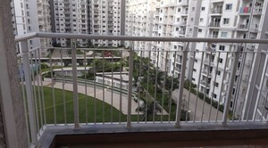 Balcony in 3 BHK Apartment at LnT Raintree Boulevard, Hebbal – for Rent