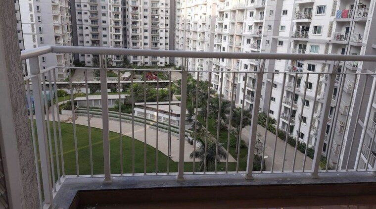 Balcony, lnt-raintree-boulevard 3 Bedroom 1500 Sq.Ft. Apartment In Hebbal Bangalore 10632182