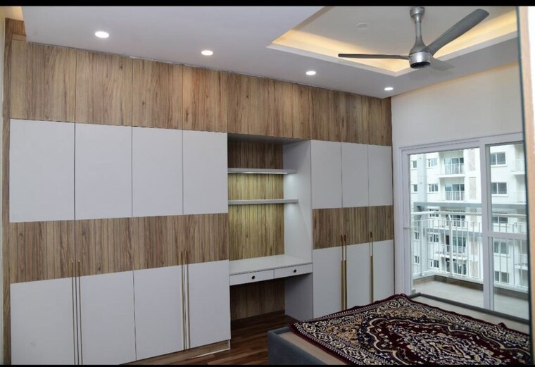 Kitchen, lnt-raintree-boulevard 3 Bedroom 1500 Sq.Ft. Apartment In Hebbal Bangalore 10632182