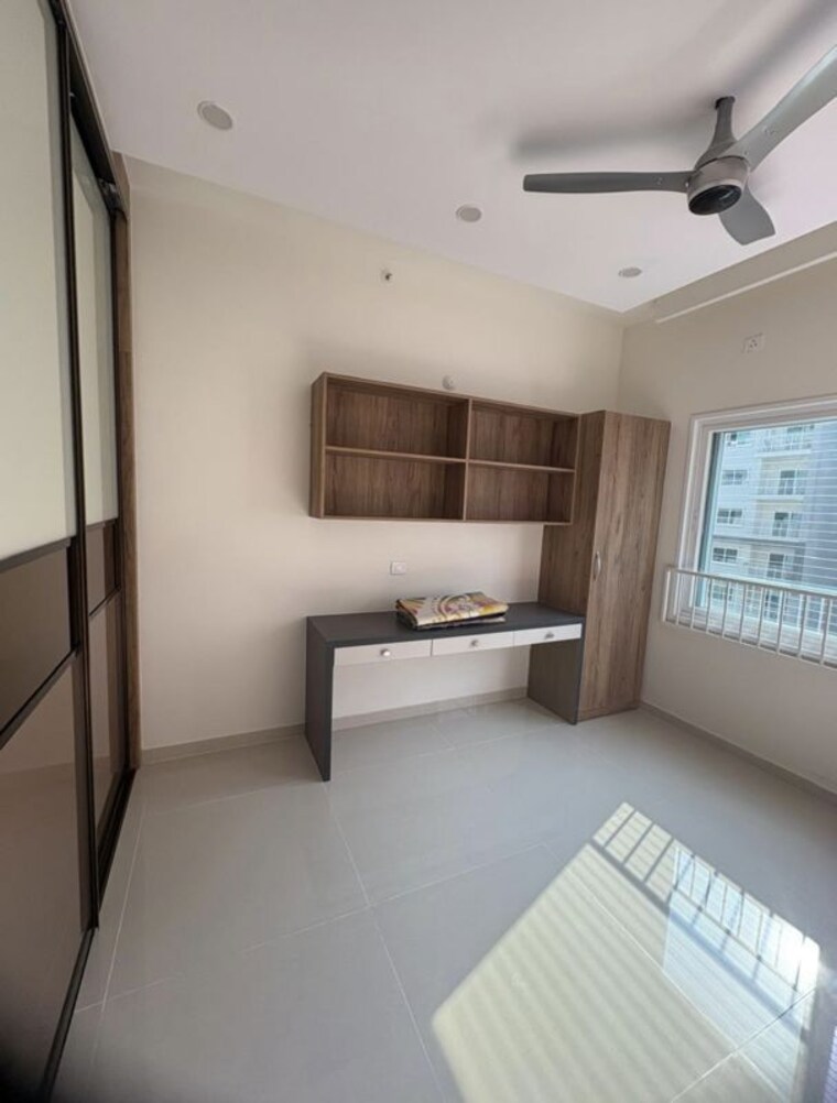 Kitchen, lnt-raintree-boulevard 3 Bedroom 1500 Sq.Ft. Apartment In Hebbal Bangalore 10632182