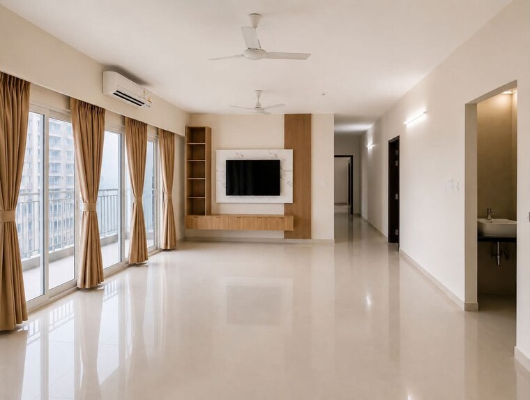 Kitchen, lnt-raintree-boulevard 4 Bedroom 2760 Sq.Ft. Apartment In Hebbal Bangalore 10632181