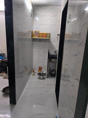 Kitchen in 1 RK Apartment at Gokuldham Complex, Goregaon East – for Sale