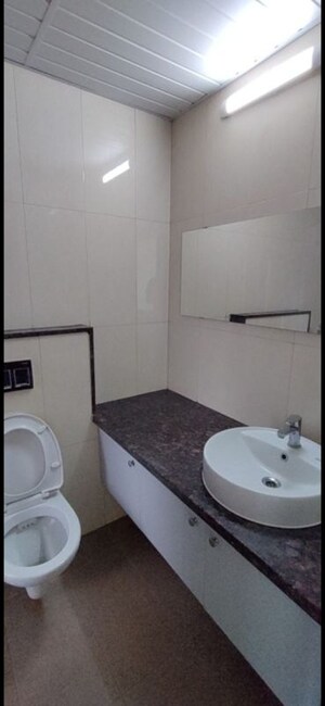 Bathroom in 3 BHK Apartment at L&T Raintree Boulevard, Hebbal – for Rent