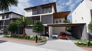 3 BHK Villa – Exterior View View at GNR Anvaya Icon City, Kongara Kalan - for Sale