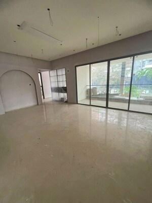 Living Room in 4 BHK Apartment at Binary Highness, Wakad – for Sale