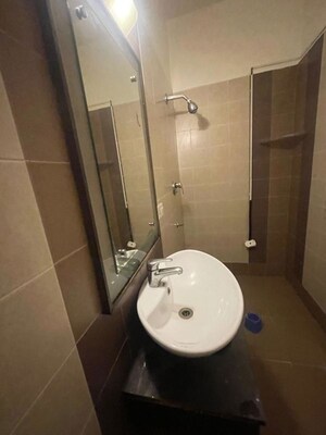 Bathroom in 2 BHK Apartment at Golf Links, Vasanth Nagar – for Rent