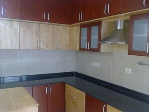 Kitchen in 3 BHK Apartment at Goyal Orchid Park, Kr Puram – for Rent