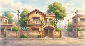  Independent House – Exterior View View at Milap Chowk - for Sale