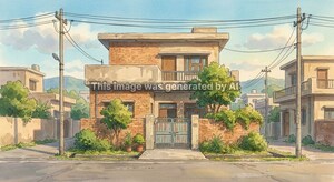  Independent House – Exterior View View at Safidon - for Sale