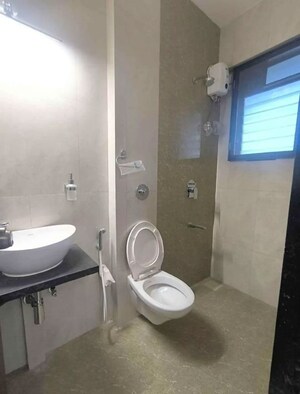 Bathroom in 2 BHK Apartment at Pranav Ankur Residency, Malad West – for Rent