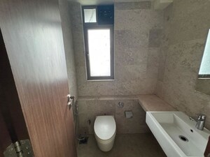 Bathroom in 3 BHK Apartment at Sheth Auris Serenity Tower 3, Malad West – for Rent
