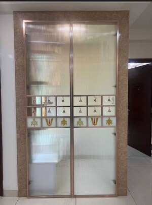 Building Lobby in 4 BHK Apartment at Aparna Luxor Park, Kondapur – for Rent