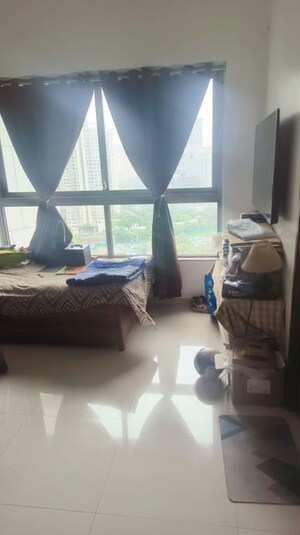 Living Room in 3 BHK Apartment at Kalpataru Immensa, Kolshet Road – for Rent