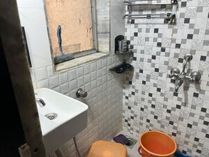 Bathroom in 1 BHK Apartment at Sanpada Sector 1 – for Rent