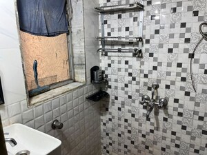 Bathroom in 1 BHK Apartment at Sanpada Sector 1 – for Rent