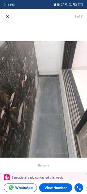 Building Lobby in 1 BHK Apartment at Om Nagar – for Sale