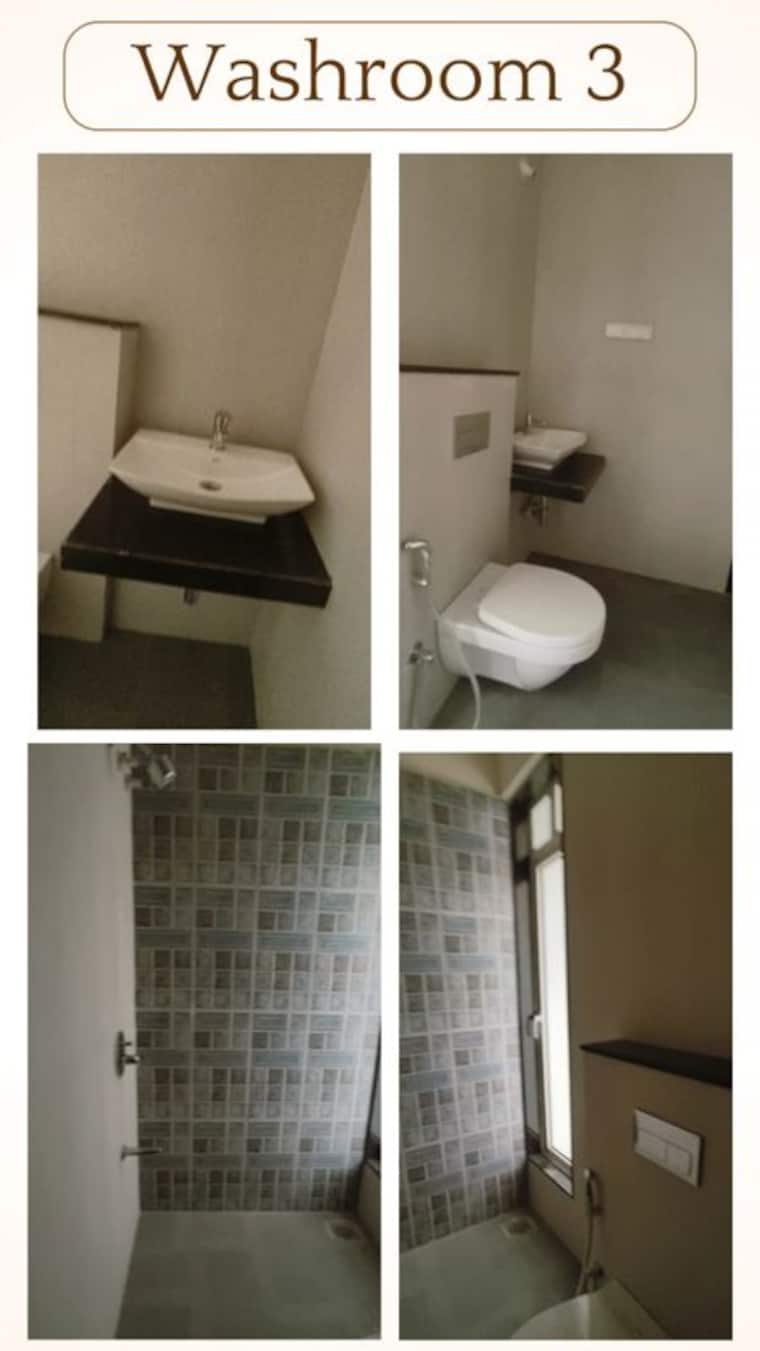 Bathroom, sheth-zuri 3 Bedroom 787 Sq.Ft. Apartment In Laxmi Nagar Thane 10632578