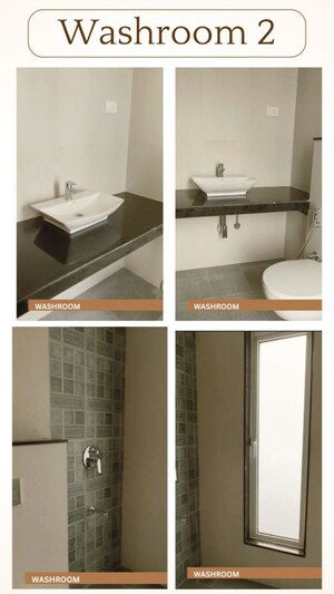 Kitchen in 3 BHK Apartment at Sheth Zuri, Laxmi Nagar – for Rent