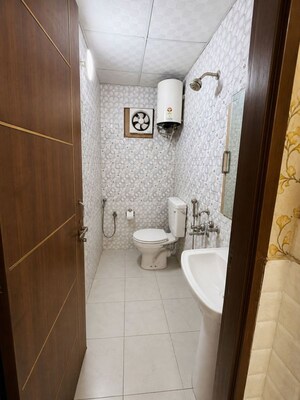 Bathroom in 3 BHK Apartment at Abul Fazal Enclave Part 1 – for Sale