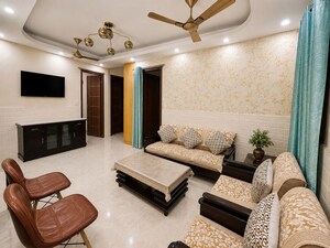 Living Room in 3 BHK Apartment at Abul Fazal Enclave Part 1 – for Sale