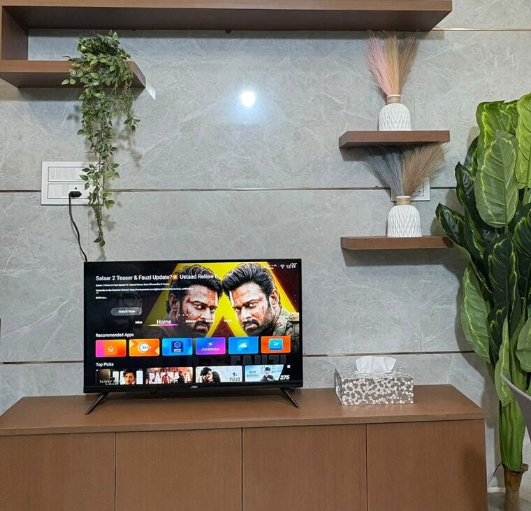 Tv Room, mig-khb-colony 1 Bedroom 375 Sq.Ft. Apartment In Koramangala Bangalore 10632593