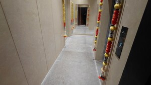 Building Lobby in 2 BHK Apartment at Pratik CHS, Thane West – for Rent