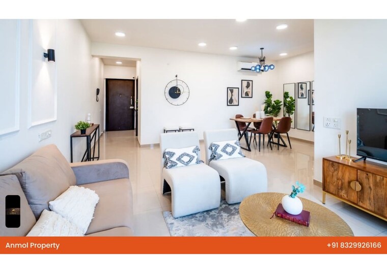 Living Room, oberoi-realty-woods 2.5 Bedroom 864 Sq.Ft. Apartment In Goregaon East Mumbai 10632616