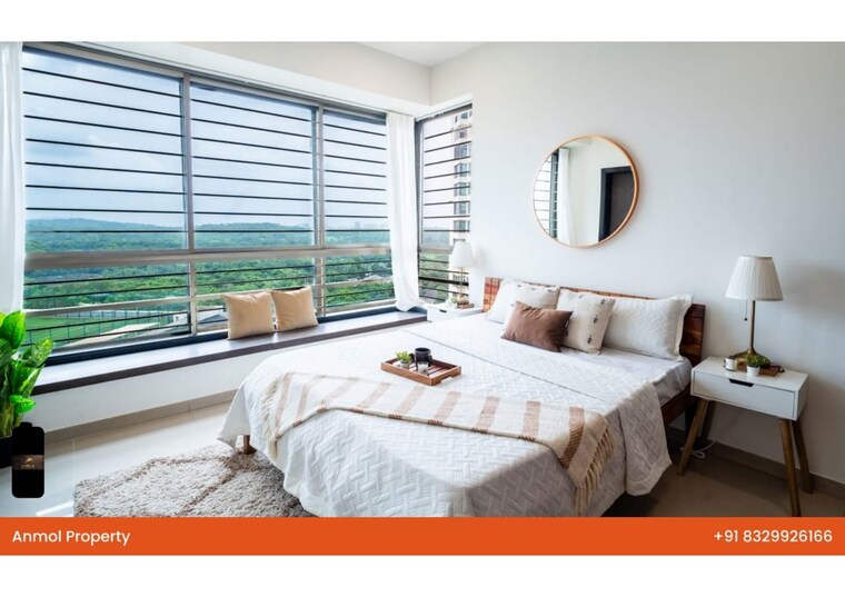Bedroom, oberoi-realty-woods 2.5 Bedroom 864 Sq.Ft. Apartment In Goregaon East Mumbai 10632616