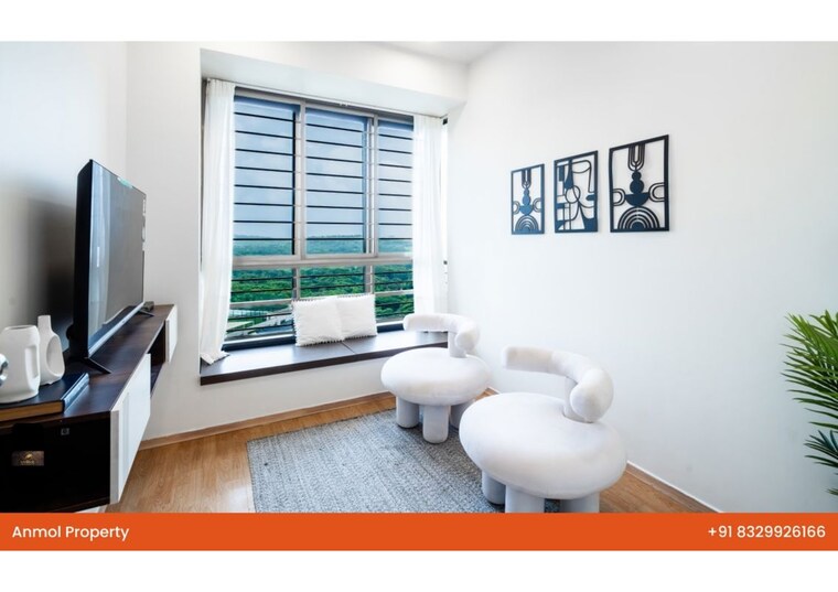 Living Room, oberoi-realty-woods 2.5 Bedroom 864 Sq.Ft. Apartment In Goregaon East Mumbai 10632616