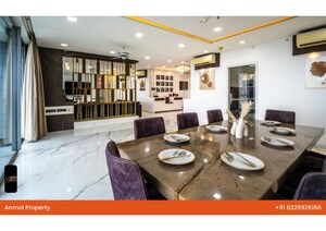 Dining area in 5 BHK Apartment at Oberoi Realty Esquire, Goregaon East – for Sale